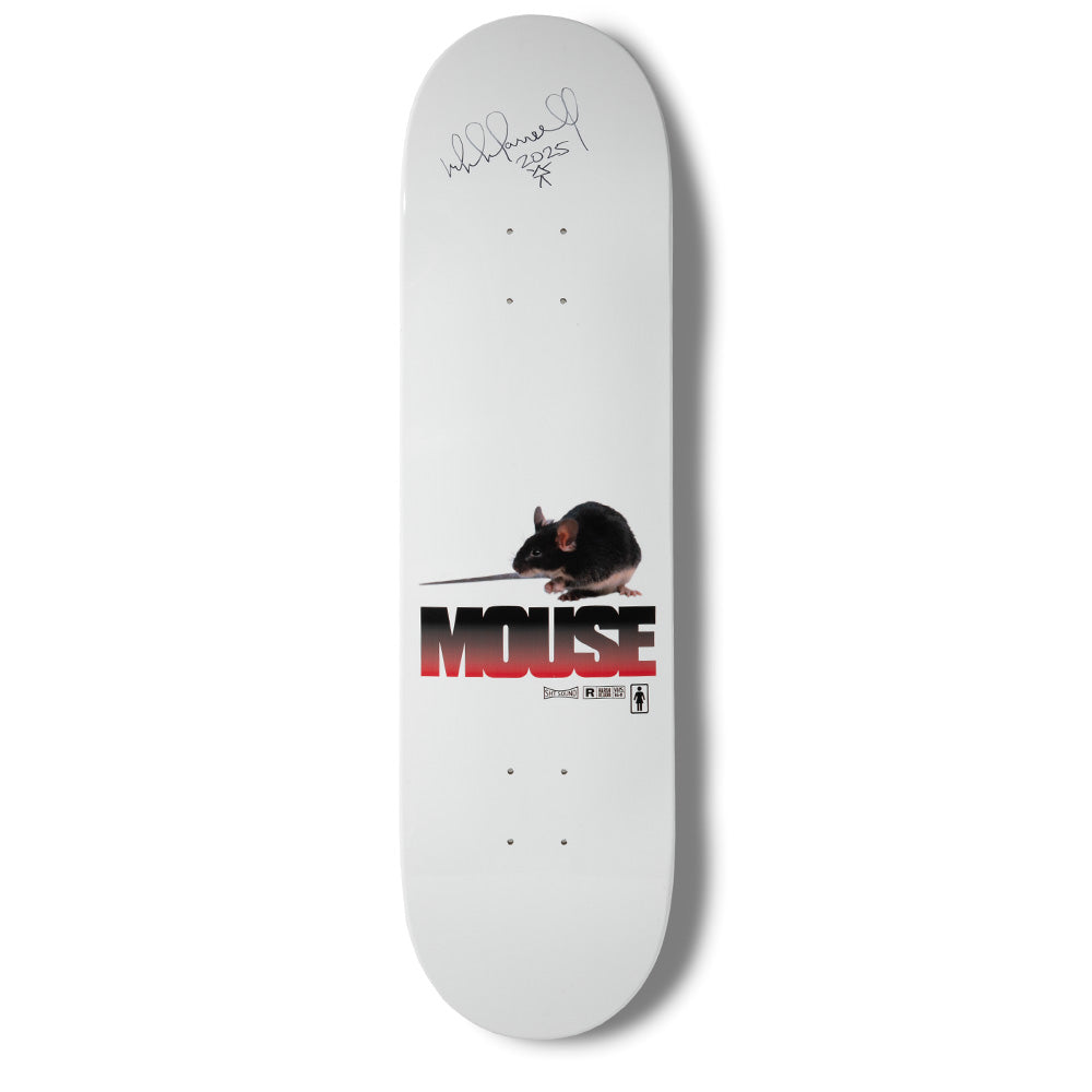 Girl Skateboards | Carroll Mouse One Off Deck - Autographed