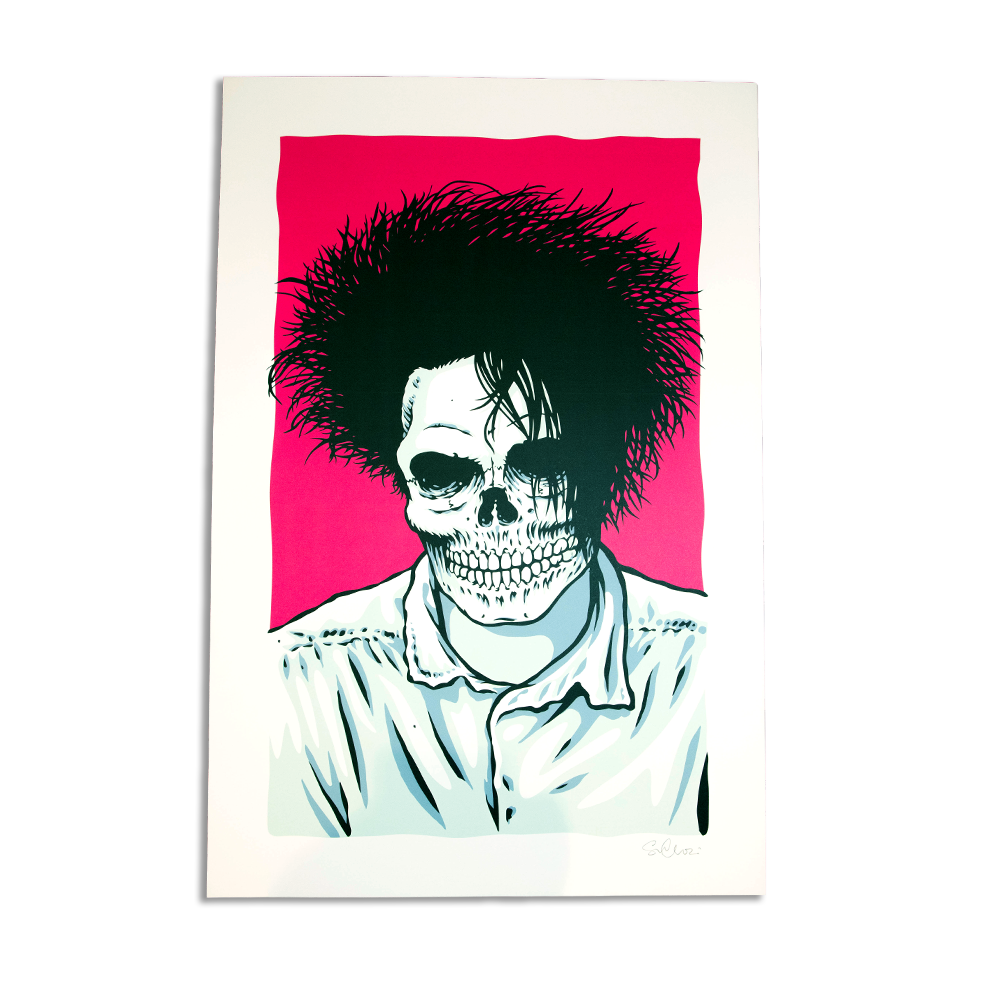 Skull Of Fame Pink Print