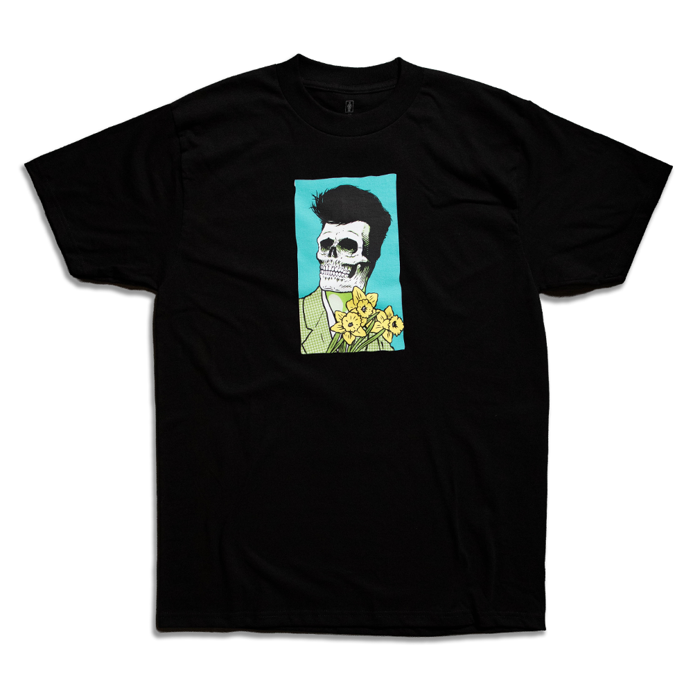 Girl Skull Of Fame Turquoise Skull Tee