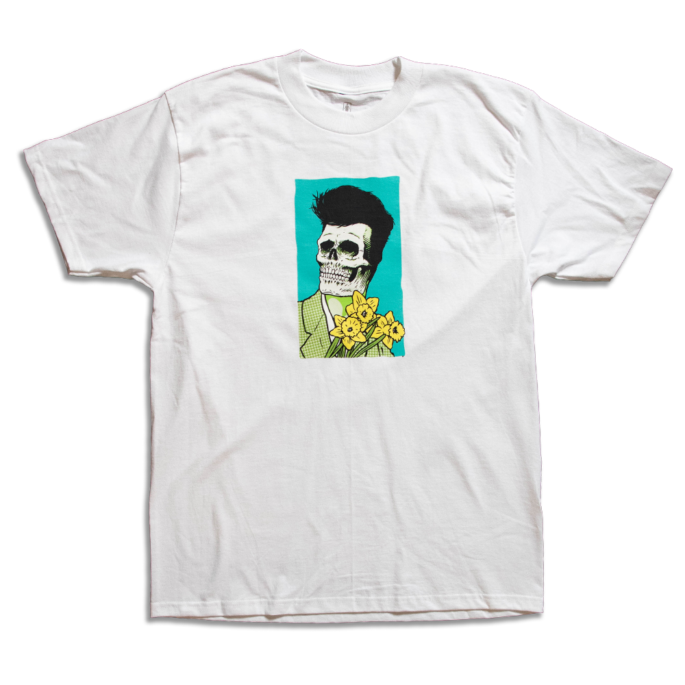 Girl Skull Of Fame Turquoise Skull Tee
