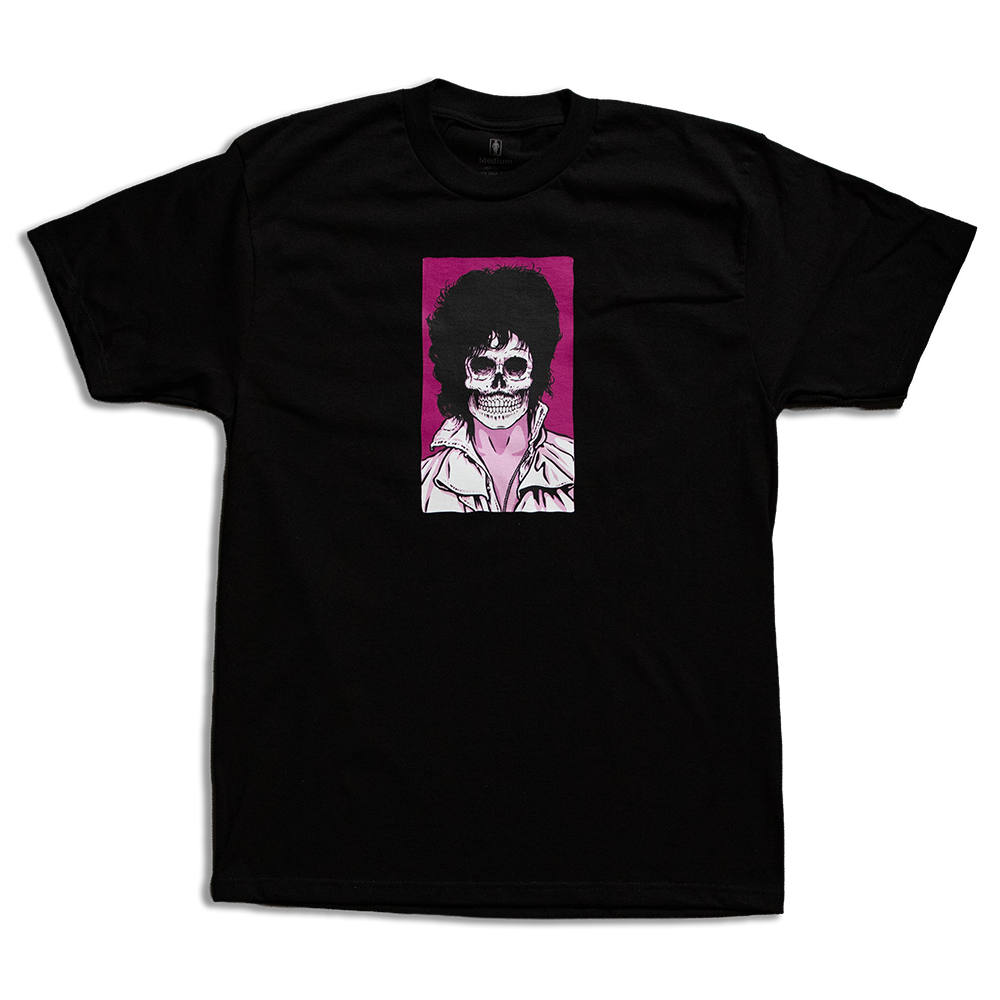 Girl Skull Of Fame Purple Skull Tee