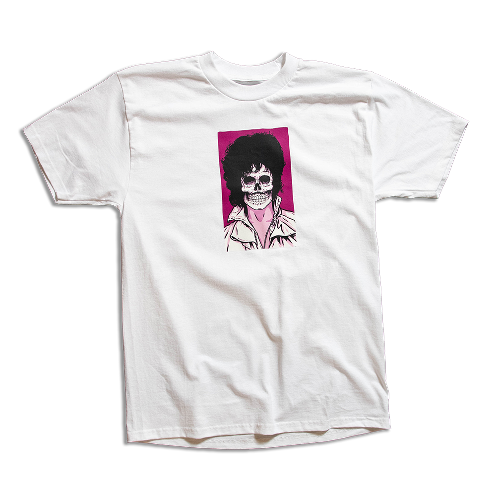 Girl Skull Of Fame Purple Skull Tee