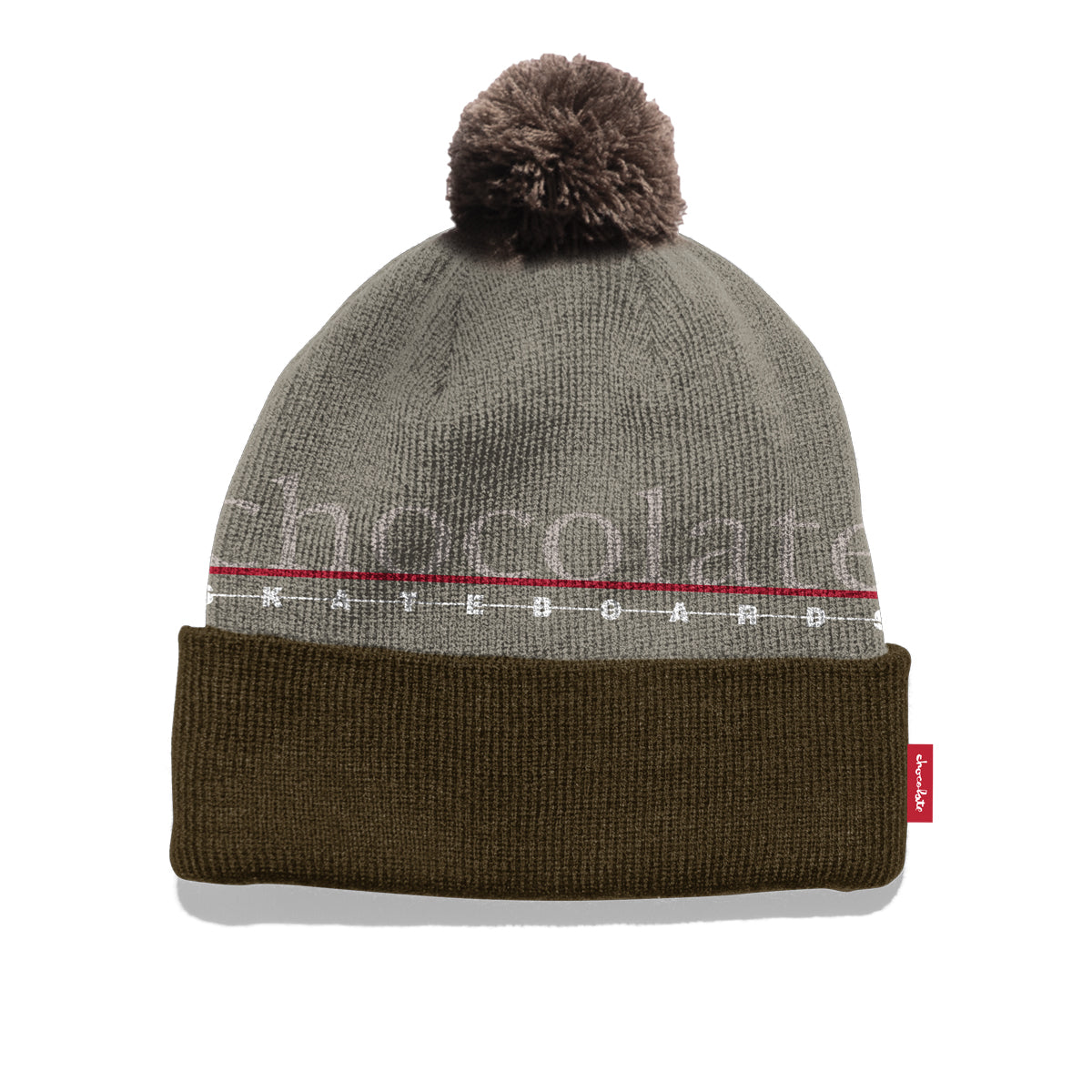 Bar Pom-Pom Beanie