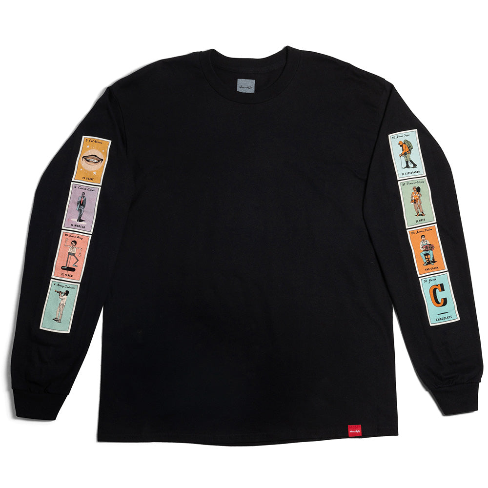 Choc Loteria Cards Up L/S Tee