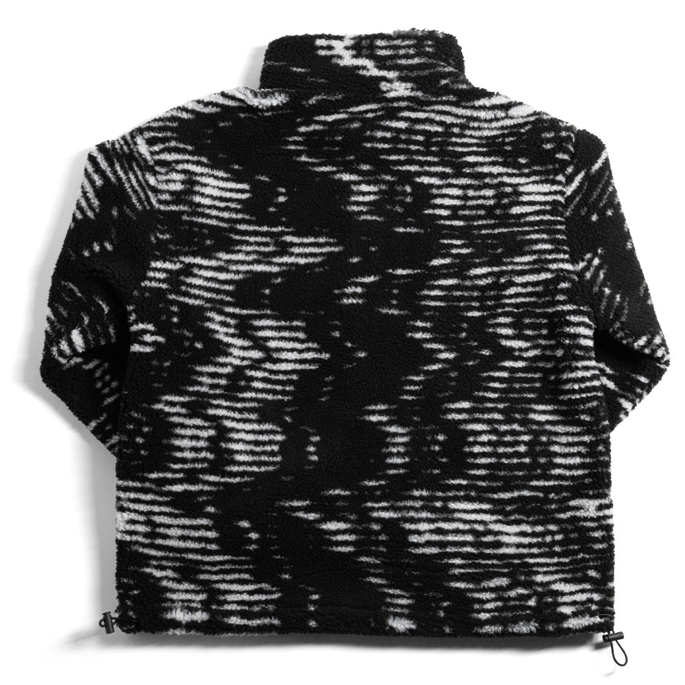 Static Sherpa Fleece Sweater
