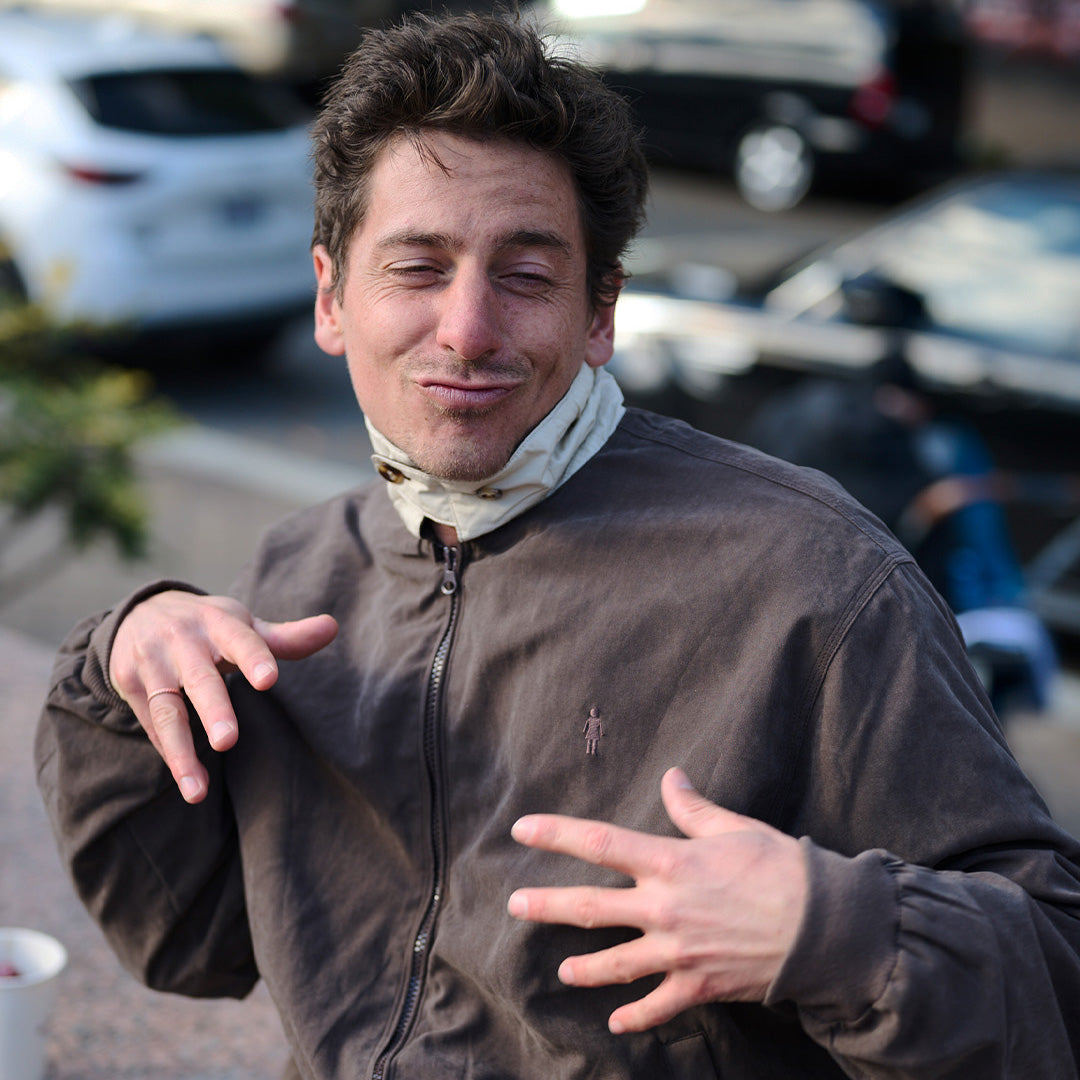 Cory Kennedy with a silly face
