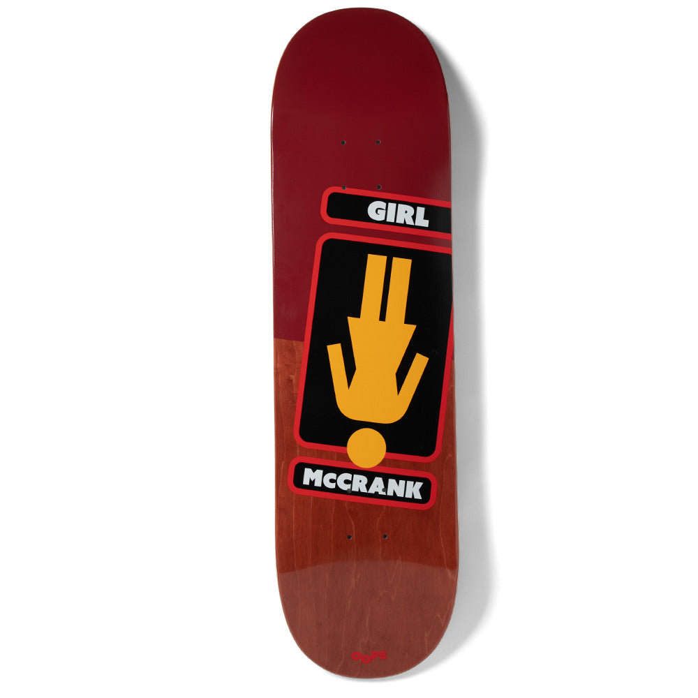 Girl Skateboards | Mccrank Oops OG Deck Skateboard Deck