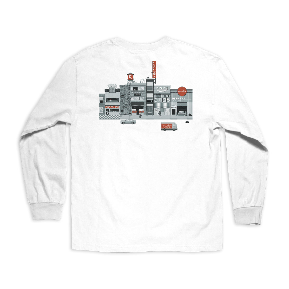 Pixel City L/S Tee