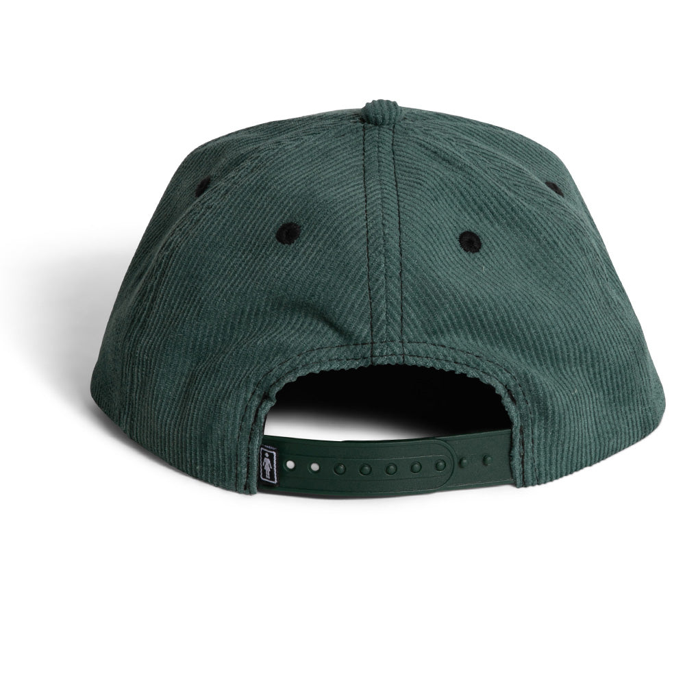 Serif 5 Panel Cord Hat