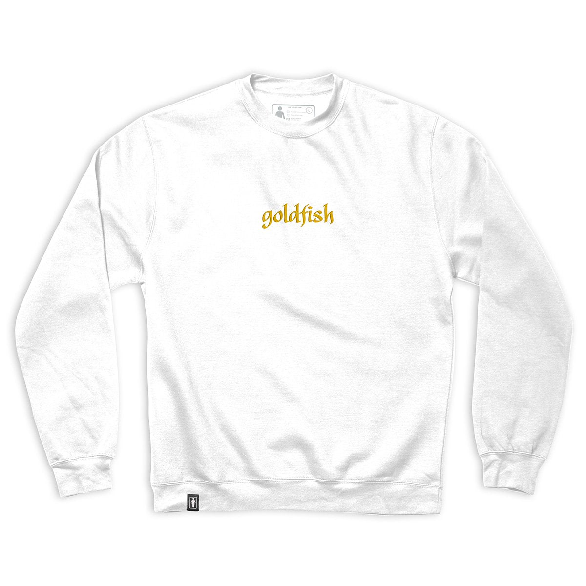 Girl Films Goldfish Embroidered Crew