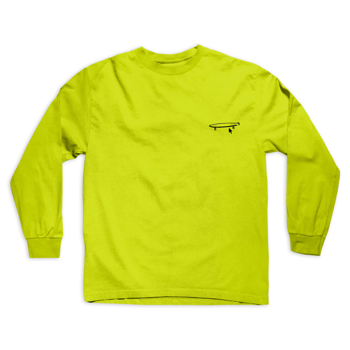 Burnt Neon Logo L/S Tee