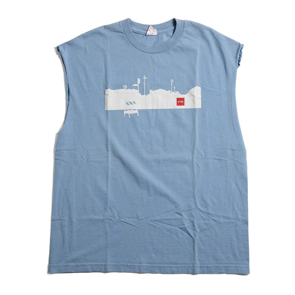 Chocolate Vintage Tee City Sihloette Sleeveless 2002