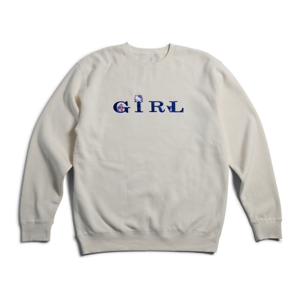 Rainbow Serif Kitty Crew
