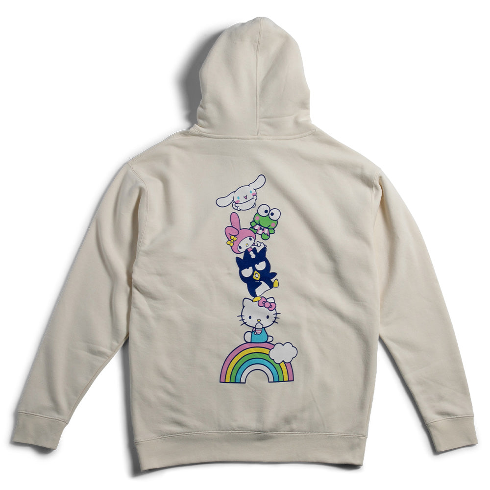 Rainbow Stacked Hood