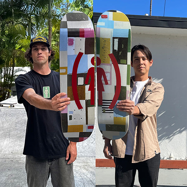 Malto and Brophy touching tips