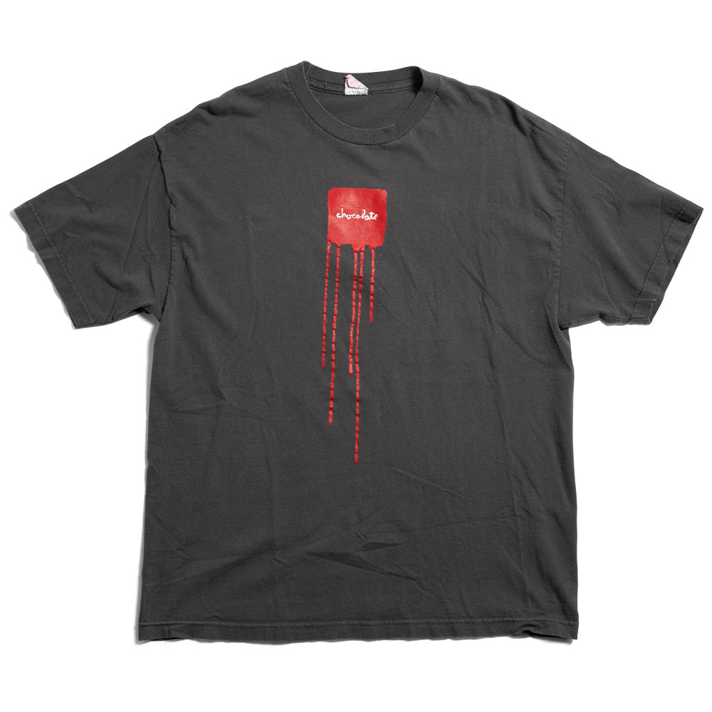 Chocolate Vintage Tee Red Square Drip 2004