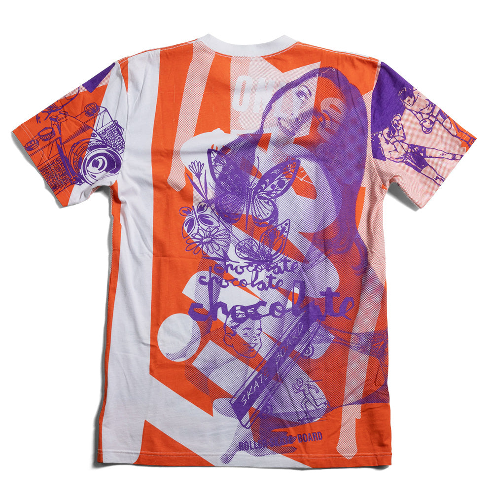Chocolate Vintage Tee Pop Art All Over Print 2006