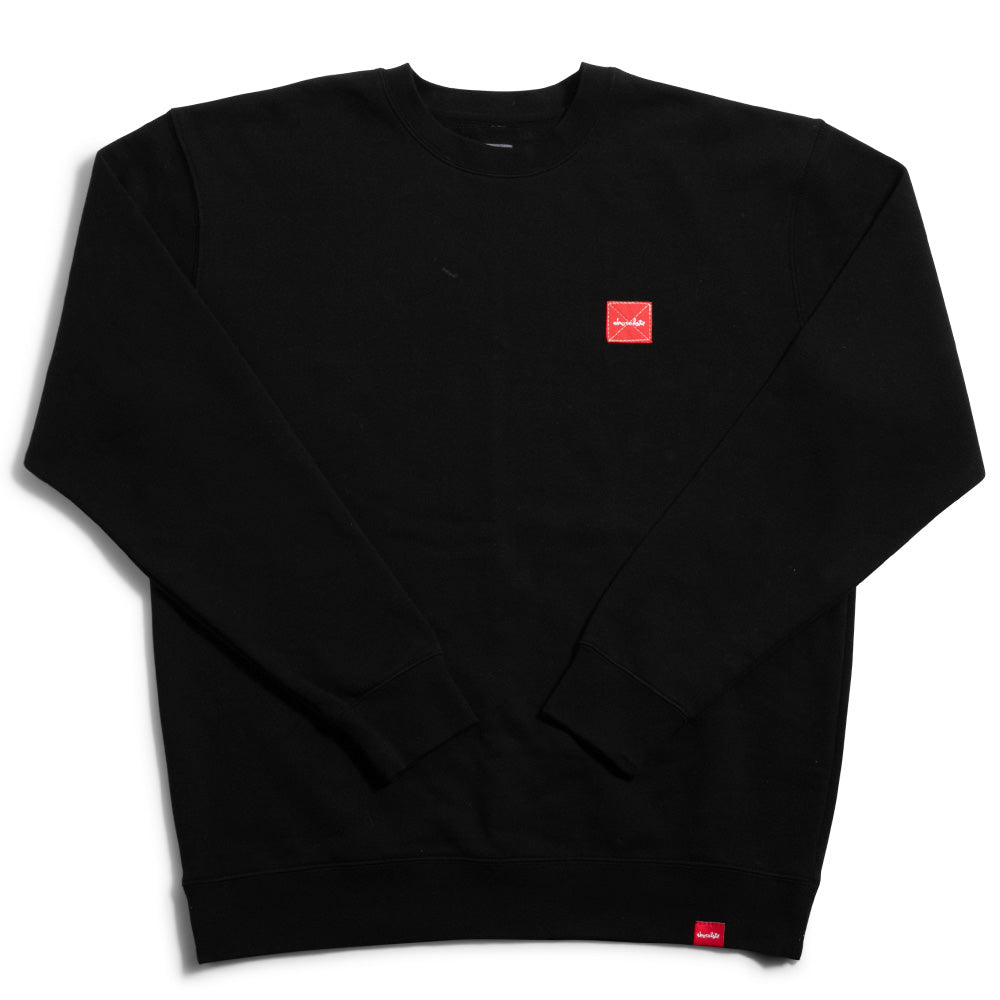 Square Label Crew Neck