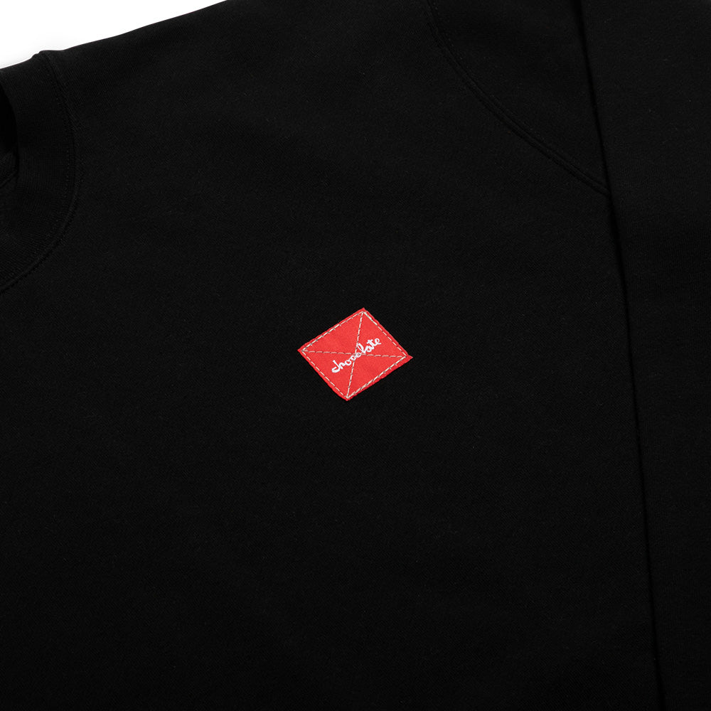 Square Label Crew Neck