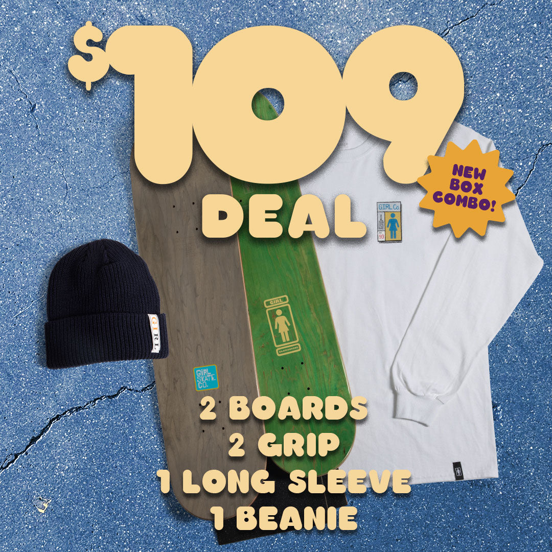 $109 Deal - 2 Decks, 2 Grips, Long Sleeve Tee & Beanie