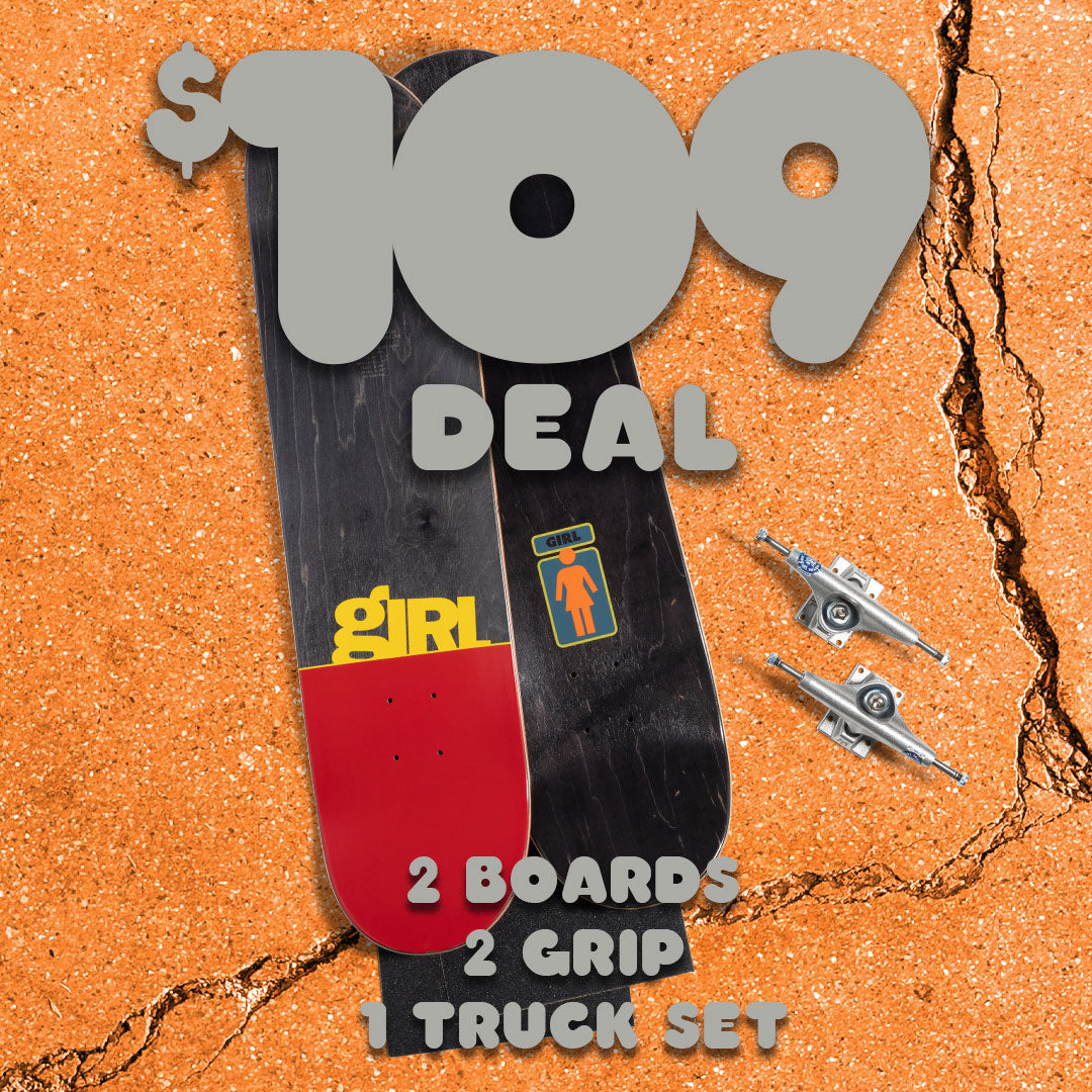 $109 Deal - 2 Decks & 1 Truck set