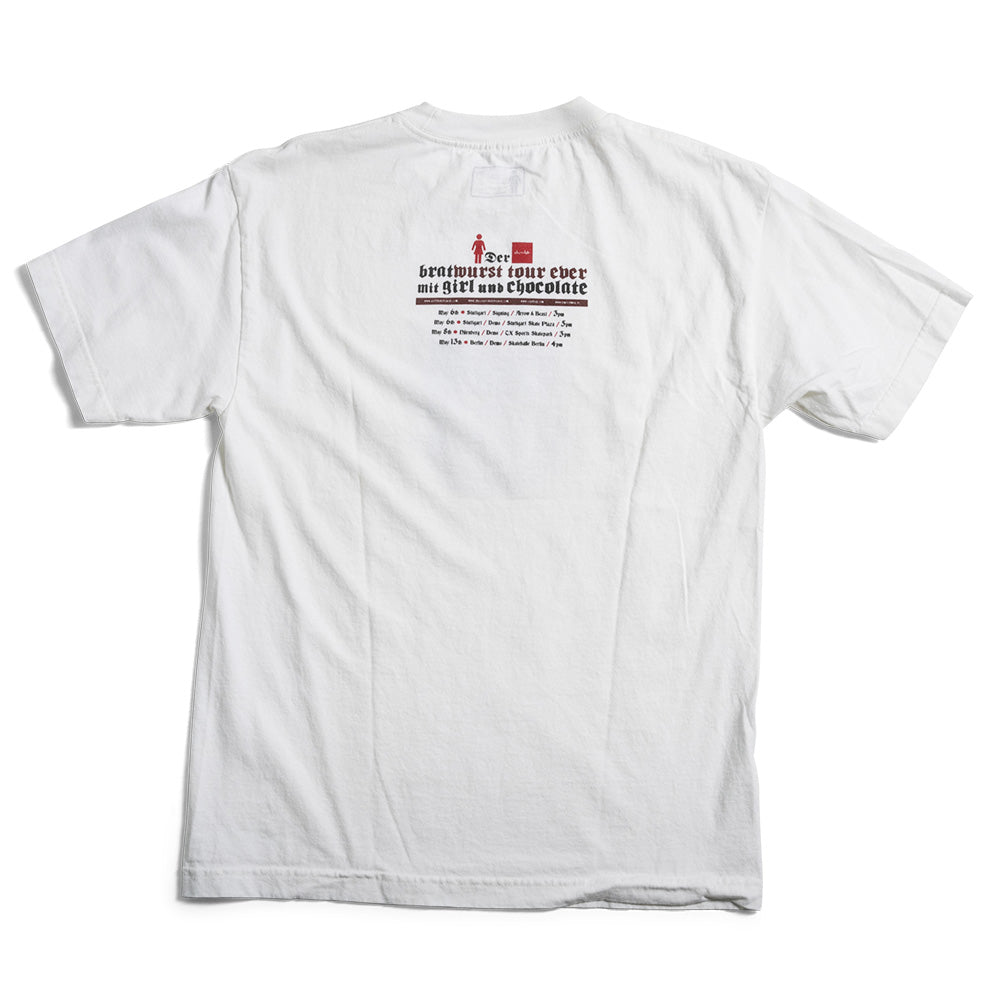 Girl Vintage Tee Der Brat Wurst Tour Tee 2010