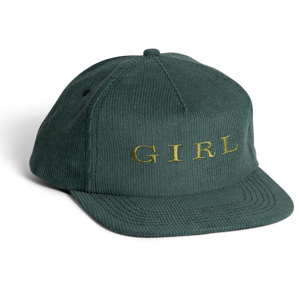 Serif 5 Panel Cord Hat