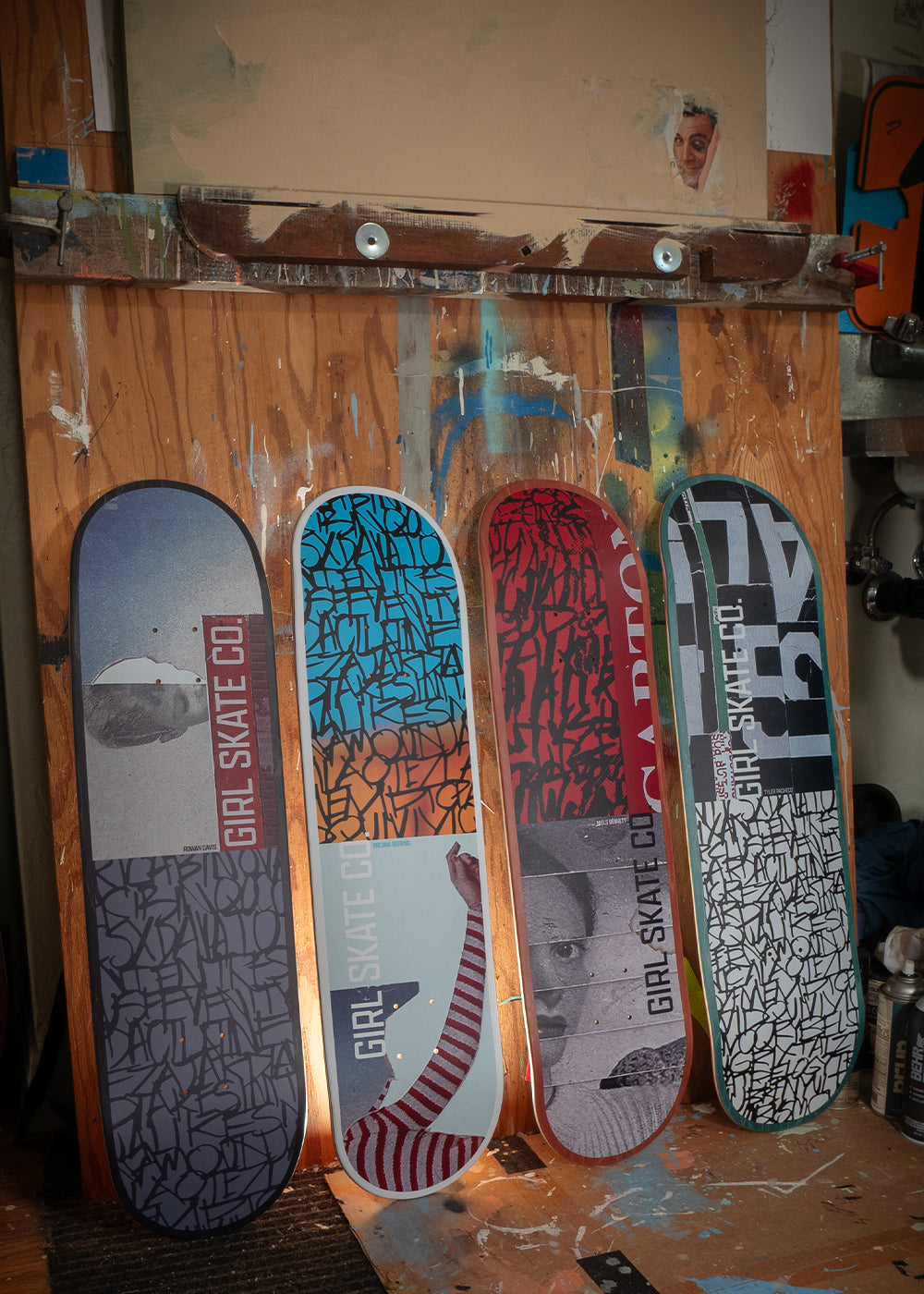 クレイルタップ　デッキ　girl chocolate スケボー ブランド,A、B、C、D,CRAILTAP | R-F SKATE