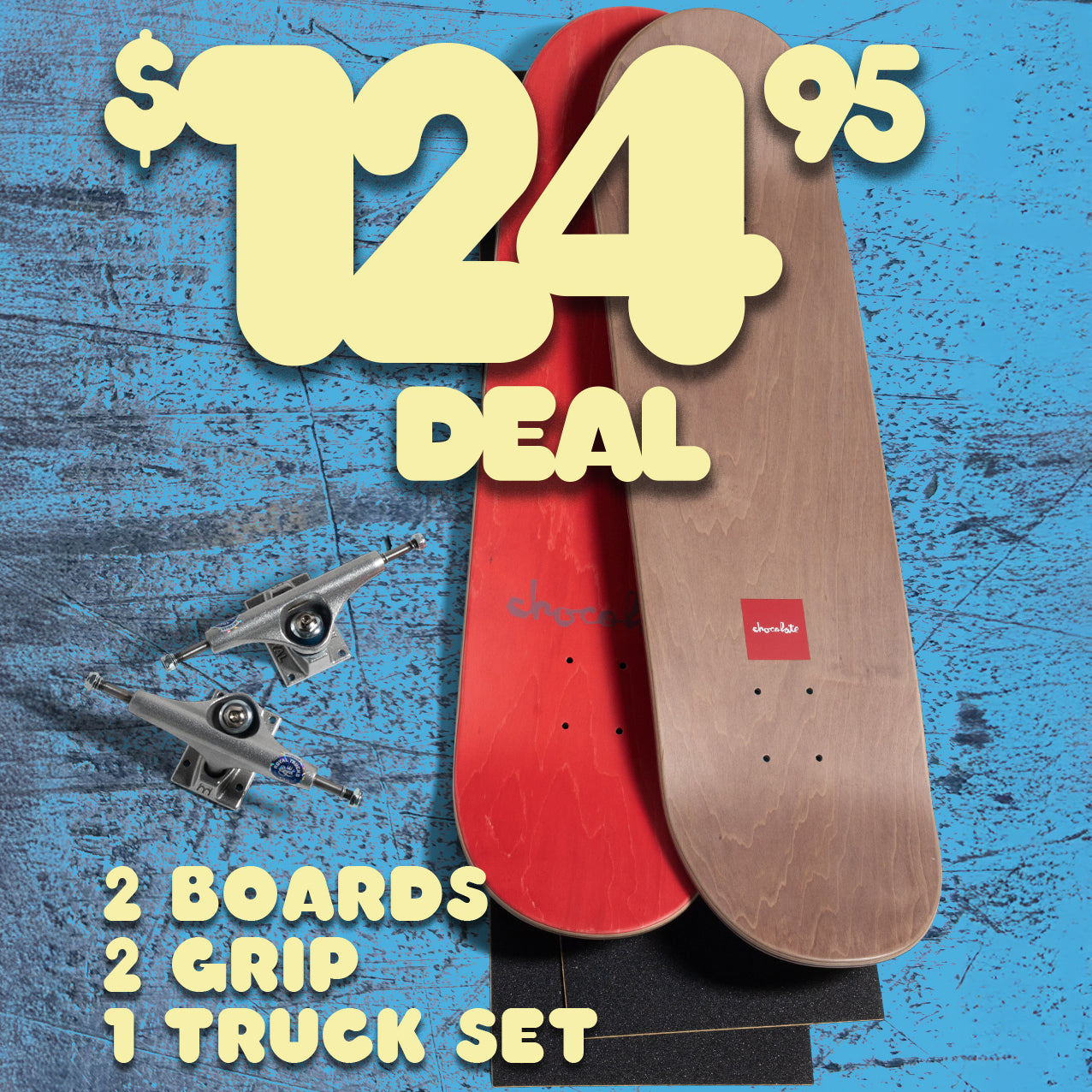2 Decks & 1 Truck set Box