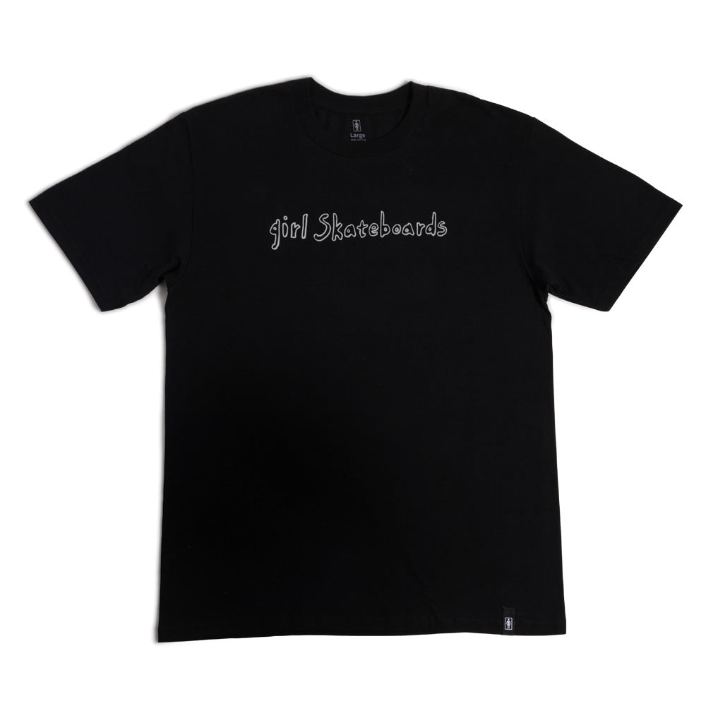 Girl Skateboards | Hand Script Tee Shirt