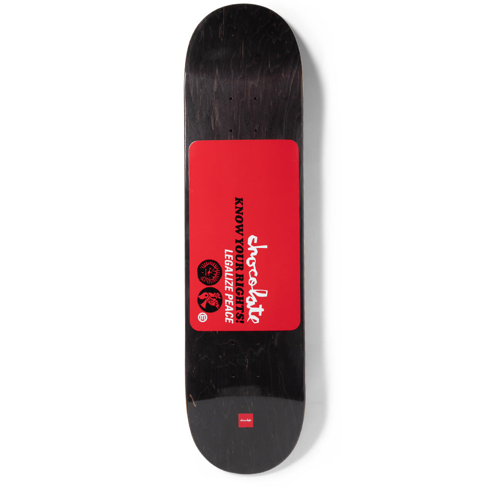 Chocolate Skateboards | Perez Know Your Rights Deck Skateboard Deck