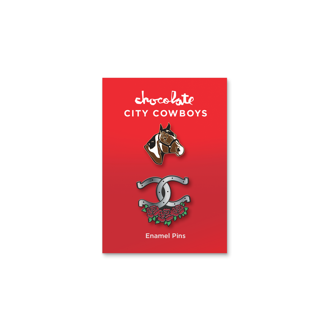 City Cowboys Pin Set