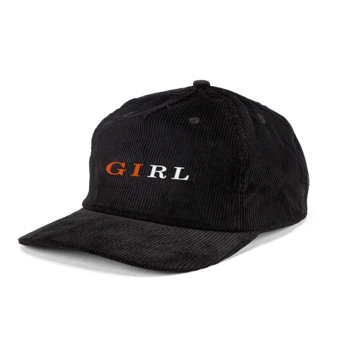 Serif 5-Panel Cord Snapback